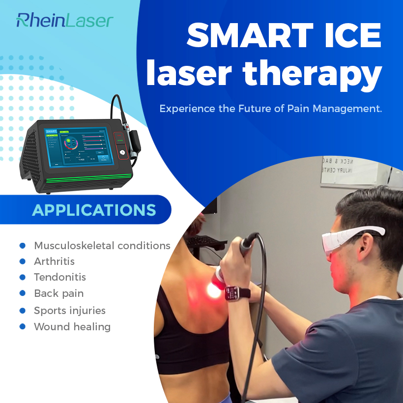 SMART ICE laser therapy——
Experience the Future of Pain Management.
