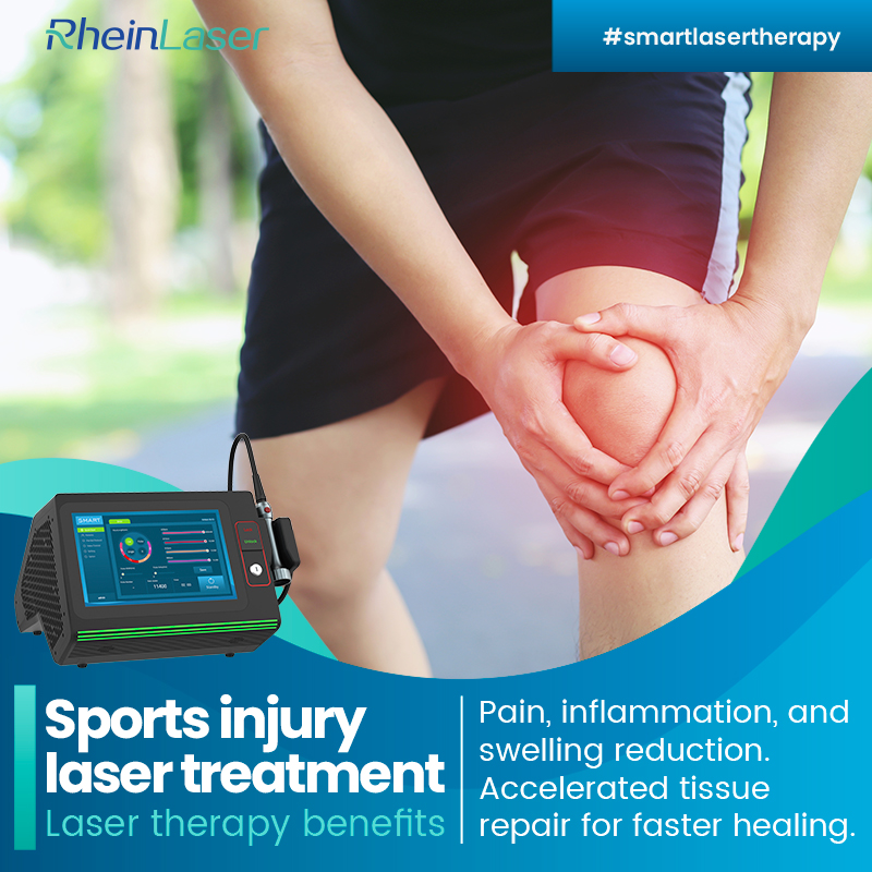 Sports injury laser treatment