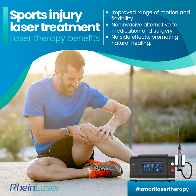 Sportsinjury laser treatment